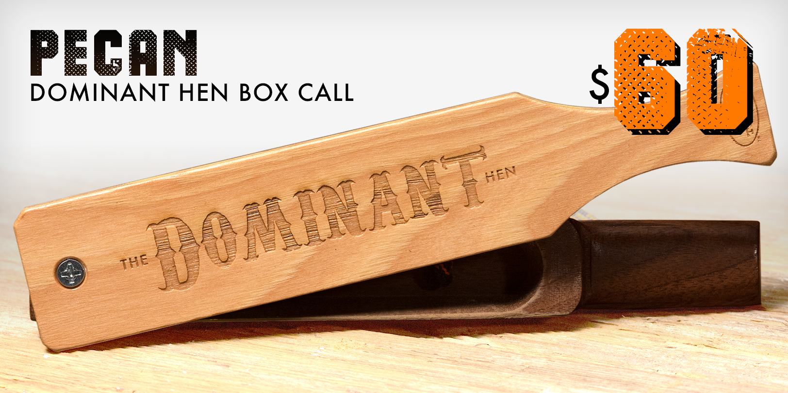 the Dominant Hen Pecan Box Call