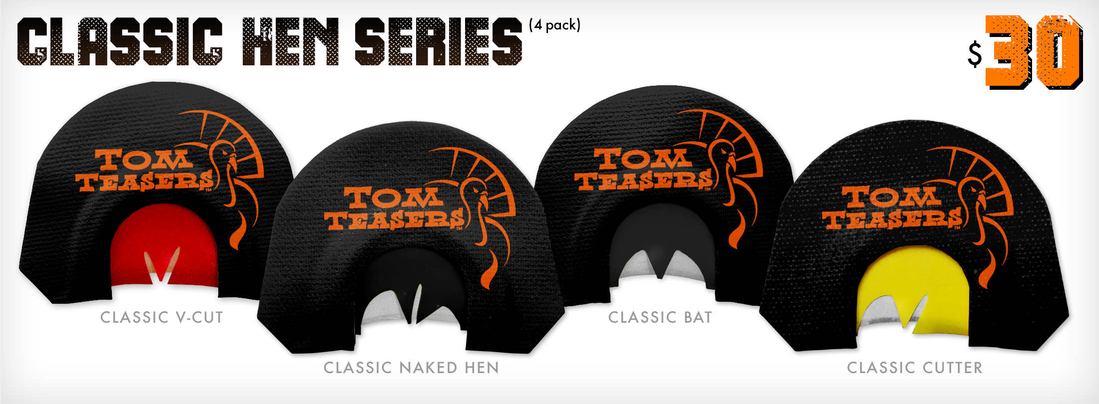 Classic Hen Series 4-Pack